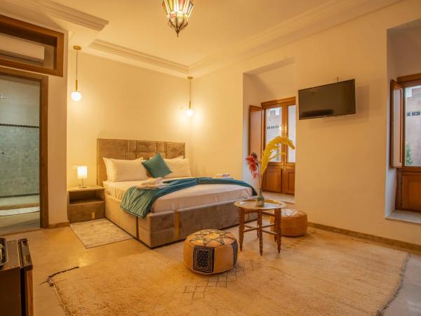 Riad Kenza : photo 2 de la chambre suite lit king-size