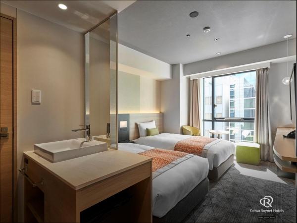 Daiwa Roynet Hotel Osaka Sakaisuji Honmachi PREMIER : photo 2 de la chambre chambre lits jumeaux moyenne - non-fumeurs