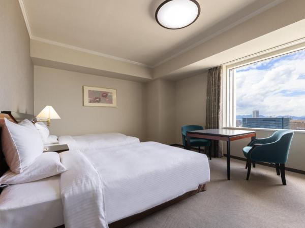 Rihga Royal Hotel Hiroshima : photo 1 de la chambre standard twin room with extra bed 34㎡ - non-smoking