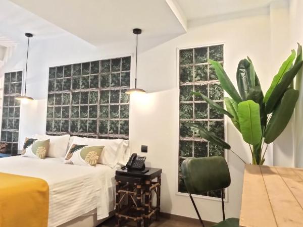 Le Petit Boutique Hotel : photo 5 de la chambre chambre lit queen-size - vue sur jardin