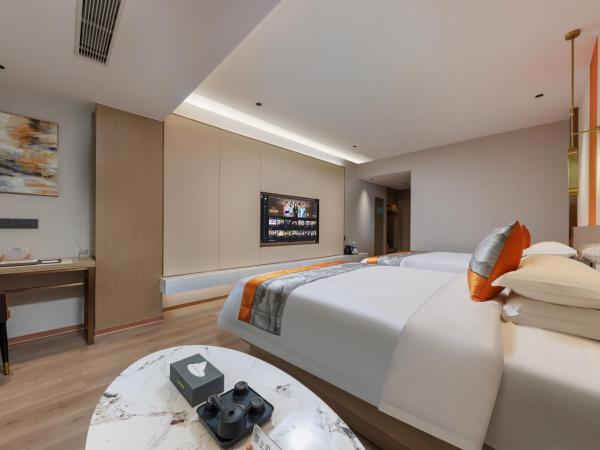 Guangzhou Yachen Hotel : photo 3 de la chambre chambre lits jumeaux supérieure