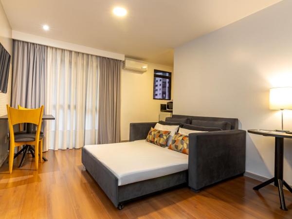 Mercure Curitiba 7 de Setembro : photo 4 de la chambre appartement standard avec 1 lit queen-size 