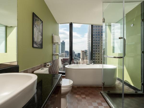 The Continent Hotel Sukhumvit - Asok BTS Bangkok by Compass Hospitality : photo 7 de la chambre chambre continent - vue panoramique sur ville