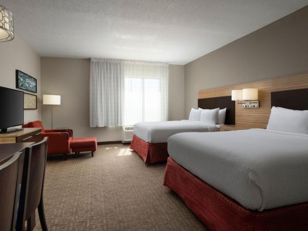 TownePlace Suites by Marriott Orlando Theme Parks Lake Buena Vista : photo 2 de la chambre studio queen avec 2 lits queen-size