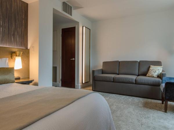 Marriott Vacation Club®, New York City  : photo 1 de la chambre chambre lit king-size - vue sur empire state building