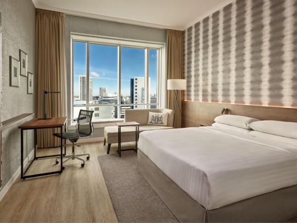 Rotterdam Marriott Hotel : photo 2 de la chambre chambre double deluxe - Étage Élevé