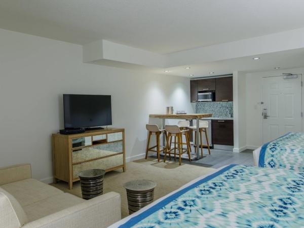 Marriott Vacation Club®, South Beach    : photo 2 de la chambre studio avec 2 lits queen-size et canapé-lit