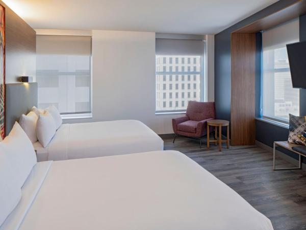 Aloft New Orleans Downtown : photo 3 de la chambre 2 queen, corner room