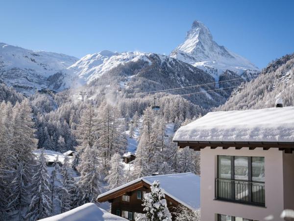 Mountain Paradise : photo 7 de la chambre chambre double - vue sur mont cervin