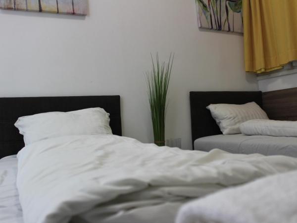 WOW City Hostel : photo 4 de la chambre chambre lits jumeaux avec salle de bains commune