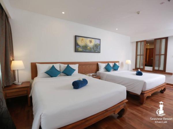 Seaview Resort Khao Lak - SHA Plus : photo 10 de la chambre chambre double ou lits jumeaux de luxe - aile océan