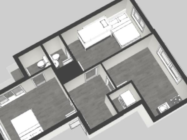 1012 House Namsan : photo 3 de la chambre chambre familiale deluxe