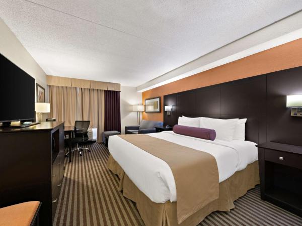Best Western Plus Toronto North York Hotel & Suites : photo 1 de la chambre chambre lit king-size avec canapé-lit