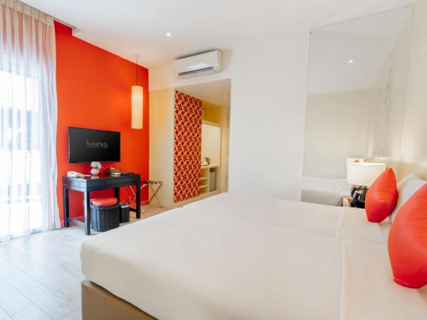 Hotel 19, Penang : photo 2 de la chambre chambre lits jumeaux hollywood