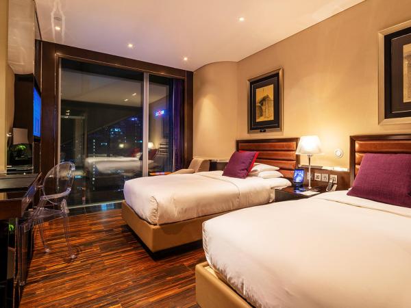 Hotel Éclat Beijing : photo 1 de la chambre deluxe twin room inclusive mini bar with beer except champagne