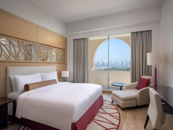 Marriott Executive Apartments Al Jaddaf, Dubai : photo 1 de la chambre appartement 1 chambre - vue sur burj khalifa et panorama urbain