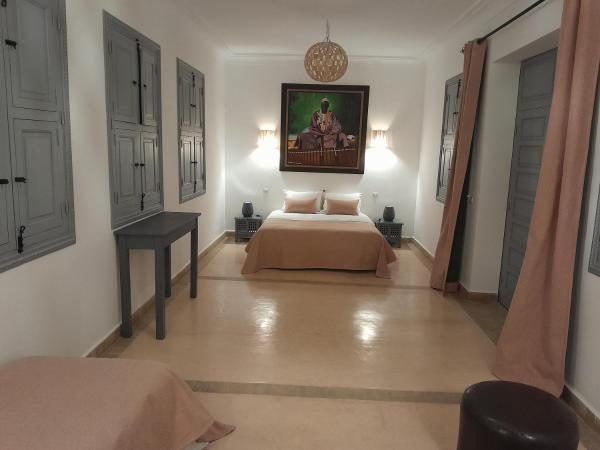 Villa Agora, Villa à la campagne proche Marrakech : photo 3 de la chambre chambre triple - vue sur jardin