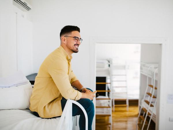 Foresteria Sociale Florence Center by New Generation Hostel : photo 8 de la chambre lit dans un dortoir de 4 lits