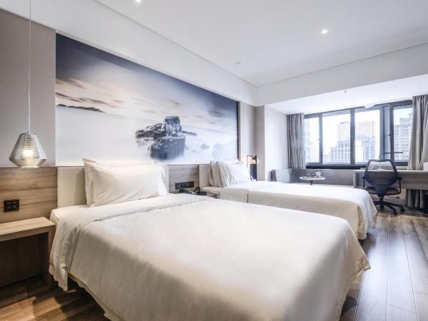 Atour Hotel Railway Station Dalian : photo 3 de la chambre chambre lits jumeaux supérieure