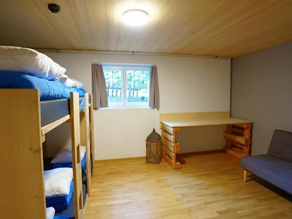 Naturfreunde Hostel Grindelwald : photo 1 de la chambre lit dans dortoir femmes de 6 lits avec salle de bains commune