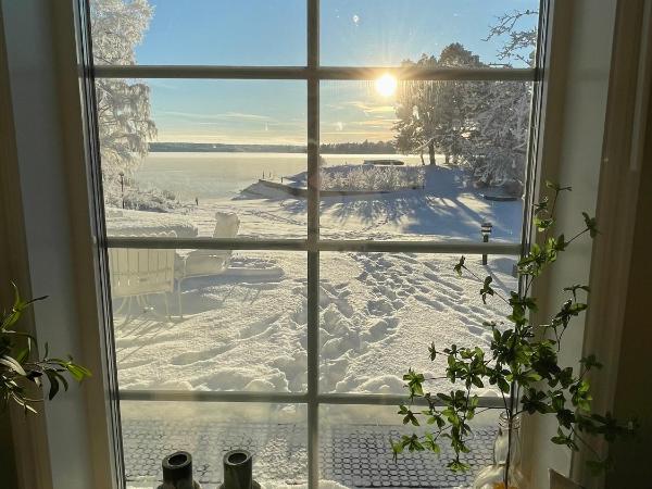 Bastuviken Bed and Breakfast : photo 4 de la chambre chambre double – vue sur lac