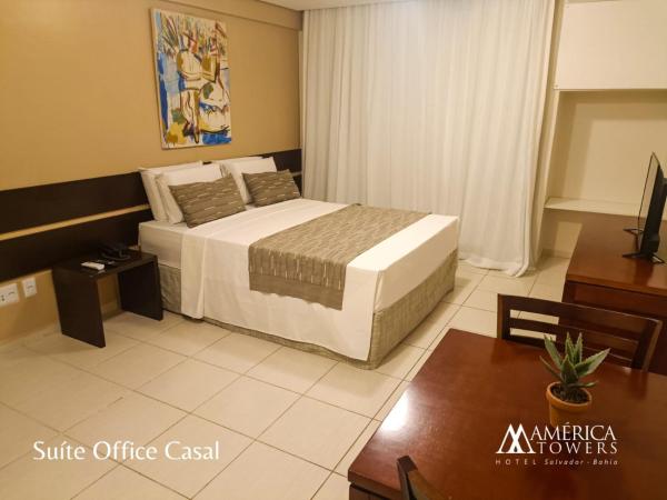 America Towers Hotel : photo 5 de la chambre suite office casal