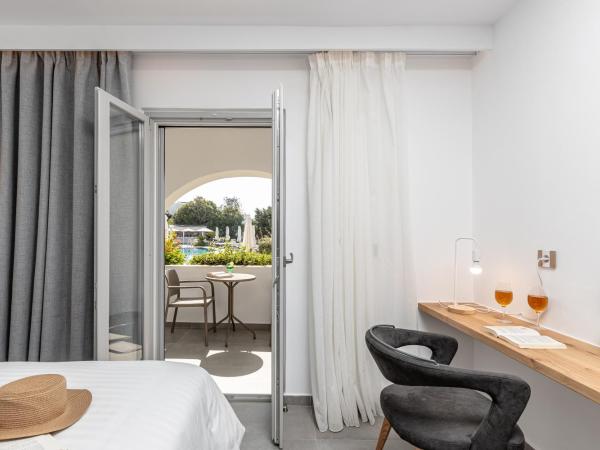 Naxos Resort Beach Hotel : photo 4 de la chambre chambre lits jumeaux supérieure - vue sur jardin