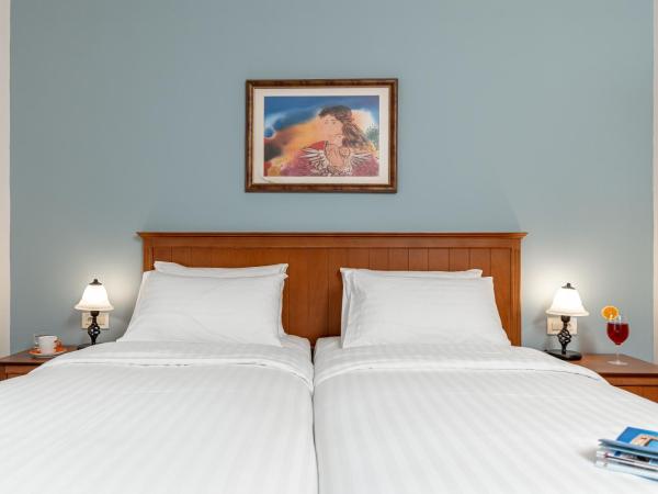 Naxos Resort Beach Hotel : photo 9 de la chambre chambre double - vue sur piscine