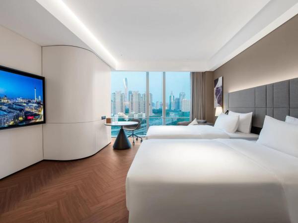 Intercity Hotel Futian Zhongzhou Bay : photo 7 de la chambre chambre lits jumeaux supérieure
