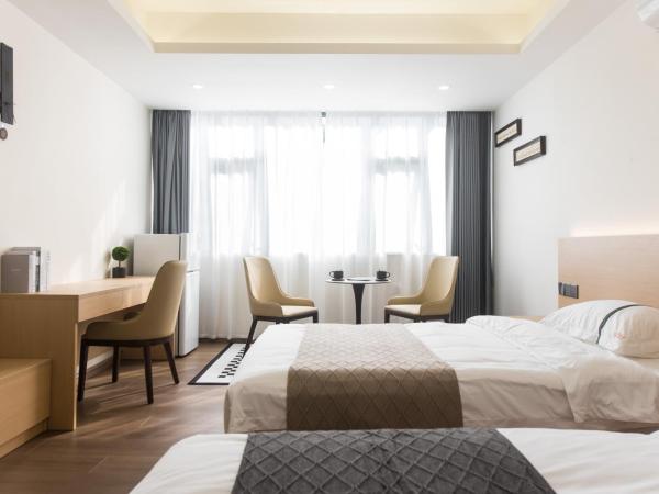 Weisu Service Apartment - Shenzhen Songpingshan Science and Technology Park Store : photo 8 de la chambre sunshine twin room  