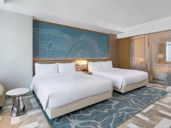 Atlantis Sanya : photo 1 de la chambre super king ocean room（maximum 4 adults accommodation+unlimited free entry to water park & lost chamber during the stay）