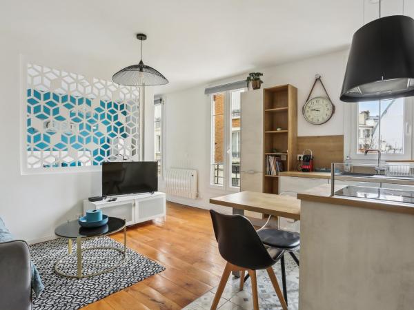 Résidence AURMAT - Appart - Hôtel - Boulogne - Paris : photo 4 de la chambre appartement (4 personnes) - 5 rue fessart 
