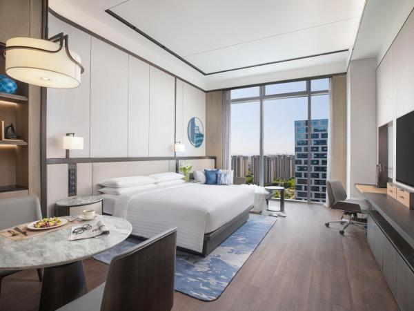 Marriott Executive Apartments Hangzhou : photo 5 de la chambre studio lit king-size - vue sur ville