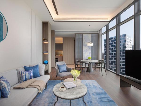 Marriott Executive Apartments Hangzhou : photo 1 de la chambre appartement 3 chambres avec vue sur la ville