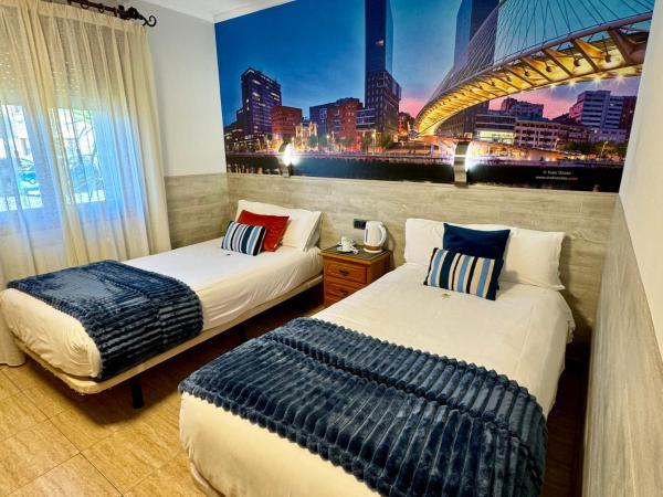 Hotel Artetxe : photo 3 de la chambre chambre double ou lits jumeaux