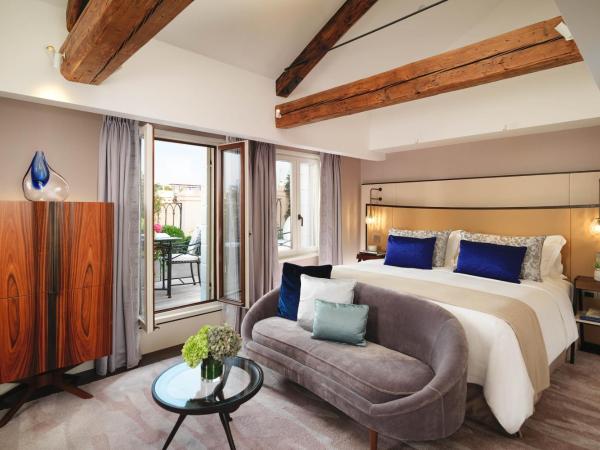 The St. Regis Venice : photo 3 de la chambre chambre lit king-size avec terrasse - vue sur canal