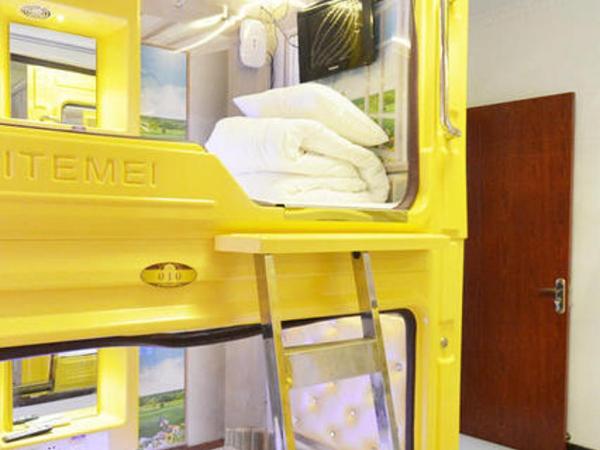 Hangzhou Memory Travel International Hotel-Edge Westlake : photo 2 de la chambre lit dans dortoir pour hommes de 4 lits