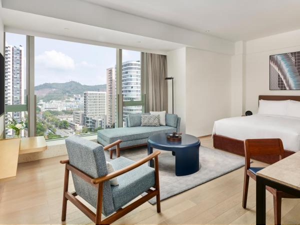 Doubletree By Hilton Shenzhen Airport Residences : photo 2 de la chambre studio lit queen-size 