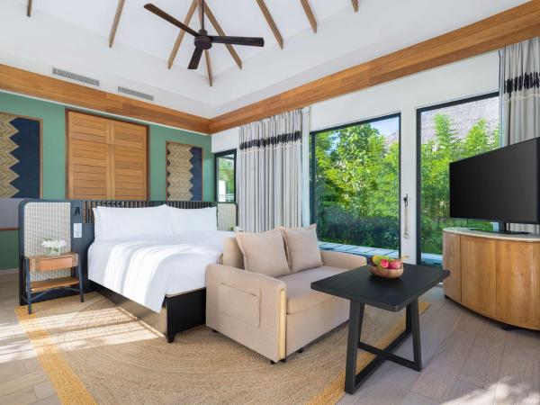 Hilton Maldives Amingiri Resort & Spa : photo 3 de la chambre villa familiale 1 chambre avec piscine - côté plage