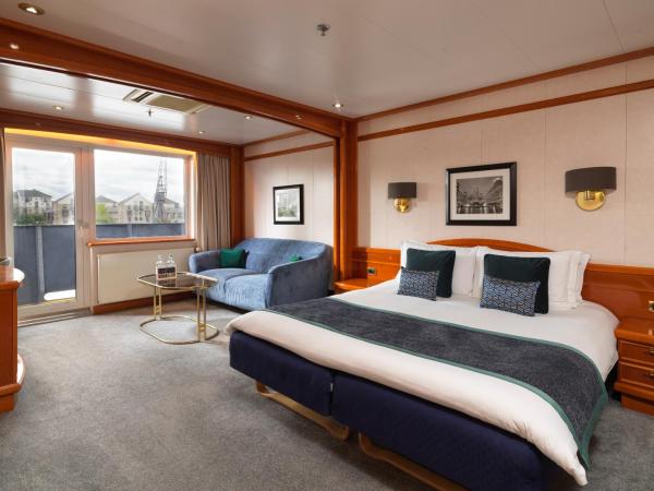 Sunborn London Yacht Hotel : photo 3 de la chambre chambre lit king-size exécutive - vue sur fleuve