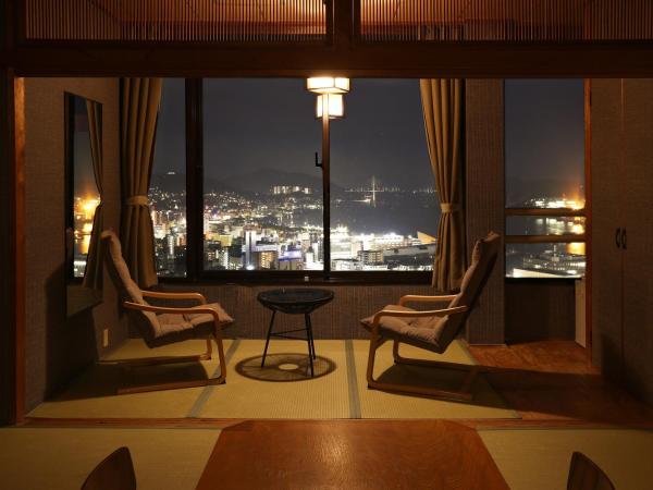 Hotel Nagasaki : photo 6 de la chambre chambre de style japonais - vue sur ville - non-fumeurs
