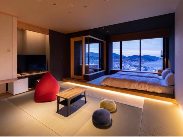 Hotel Nagasaki : photo 8 de la chambre chambre quadruple supérieure