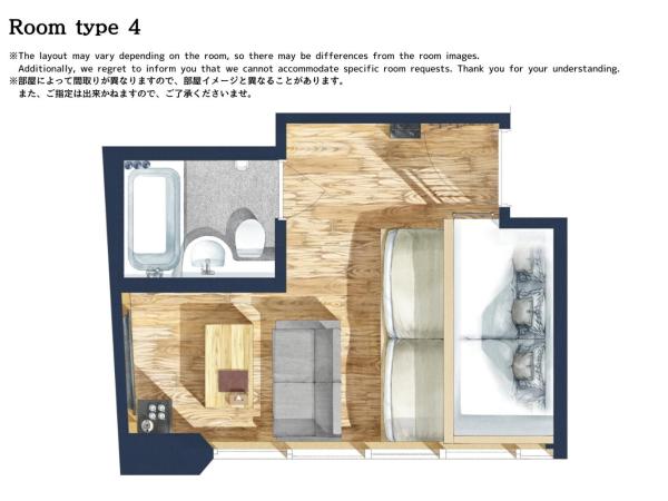 Sakura Cross Hotel Shinjuku East : photo 4 de la chambre chambre lits jumeaux avec salle de bains privative