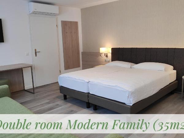 Hotel Nessi Locarno : photo 1 de la chambre modern family room with mountain view