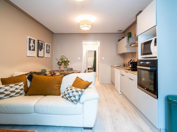 Mon Appart'hôtel - Gare de Limoges - Charmant 1 et 2 Chambres Duplex - Parking en supp : photo 7 de la chambre appartement 2 chambres