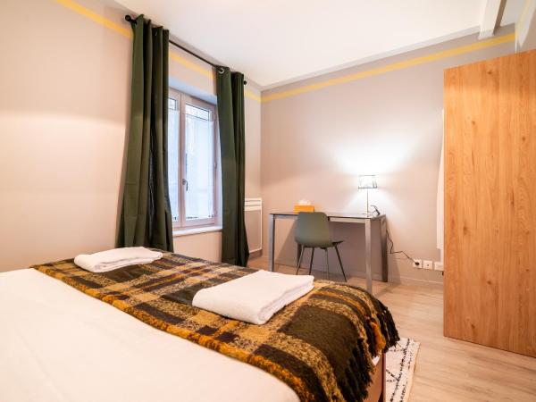 Mon Appart'hôtel - Gare de Limoges - Charmant 1 et 2 Chambres Duplex - Parking en supp : photo 8 de la chambre appartement 2 chambres
