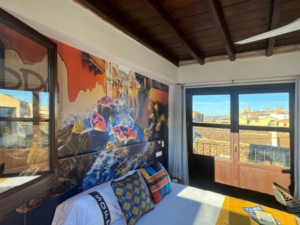 Casual Ilbira Granada : photo 7 de la chambre chambre double avec terrasse