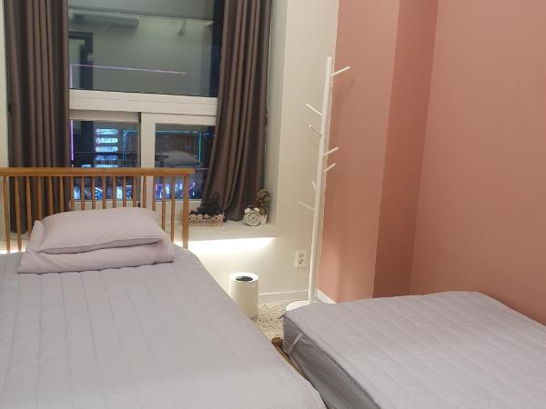 Mamas and Papas Guesthouse and Apartments in Seoul : photo 3 de la chambre chambre lits jumeaux deluxe