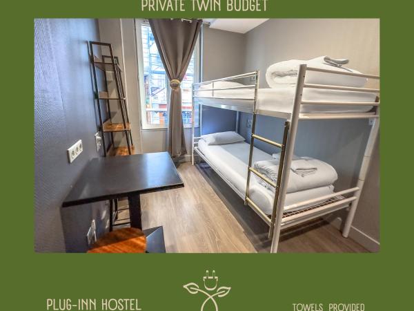 Plug inn Montmartre by Hiphophostels : photo 4 de la chambre chambre lits jumeaux Économique