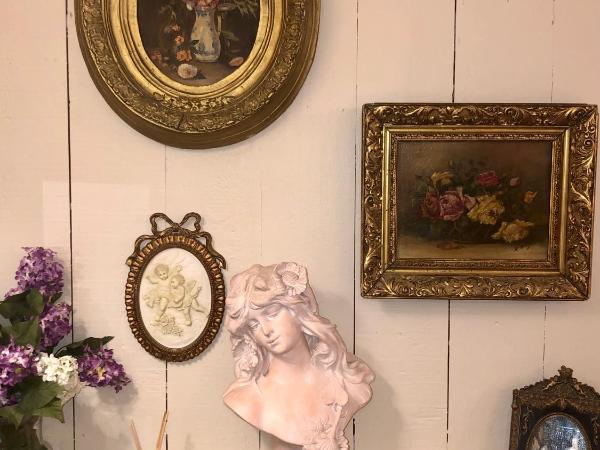 Reglisse et Pain d'Epices - Chambres d'hôtes : photo 7 de la chambre hébergement la pompadour - 1er étage